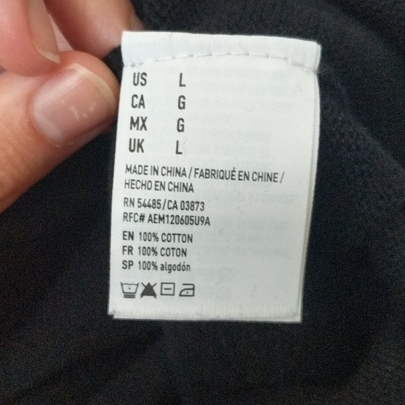 American eagle vintage sweater black size Large - Picture 5 of 5